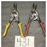 (2) Wiss Metalmaster Snips