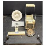 Mixed kitchen lot paper towel holder & more