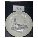 Cumberland Presbyterian Church collector plate