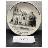 First united methodist church decorative plate 8'