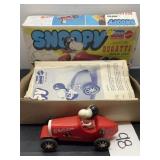 1970; Mattel; snoopy & his Bugatti race cae