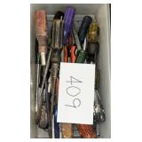 Mixed Hand Tools; Screwdrivers & More