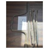 Mixed Tool Lot; Crow Bar & More