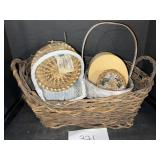 Vintage Wicker Basket Lot