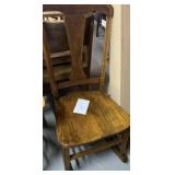 Vintage Wooden Rocking Chair