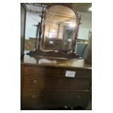 Dresser w/ Mirror; Dovetail Drawers; 42*19*36