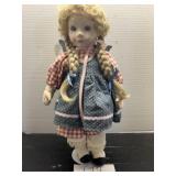 18' Victorian Collector's Porcelain Doll