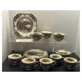 English Pottery Plates & More; Made in England