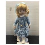 Vintage 16' Porcelain Doll