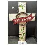 Reason for the Season Wood Cross Decor