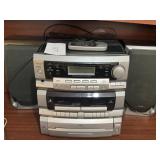 TEAC Stereo System; CD/Cassette; Tested - Works