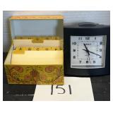 Vintage Timex Nightstand Clock & More