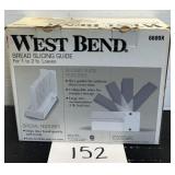 West Bend Bread Slicing Guide