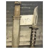 USN Mark 2; 7' Hunting Knife