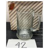 Queen Glass Company Beer Stein