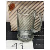 Queen Glass Company Beer Stein