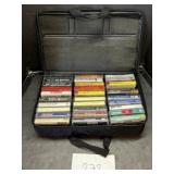 Vintage Cassettes in case