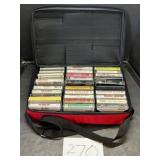 Vintage Cassettes in Case