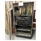 Samsung Laser Disc Player; Laser Discs; Case