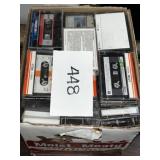 Lot of vintage cassette tapes