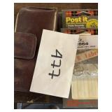Mixed Lot; Vtg Checkbook Case & More