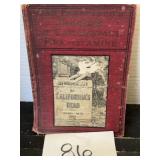 Antique Book; San Fancisco's Horror of Earthquake