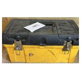 Plastic Yellow / Black Toolbox