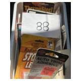 Mixed Lot; Auto Trim Adhesive & More