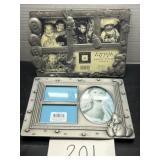(2) Pewter Picture Frames