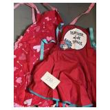 (2) Aprons; Teacher of all Things & Hearts