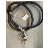 Vintage Gas Pump Handle w/ Hose