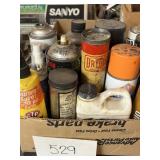 Mixed Lot of Garage Supplies