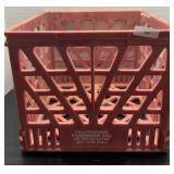 Vintage Plastic Milk Crate