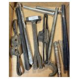 Mixed Lot of Vintage Tools; Pry Bar & More