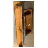 (2) Wooden Shelves