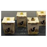 1950's Ceramic Rooster Seasoning Canisters