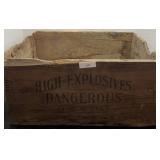 High Explosives Crate; 17.5*12.*9