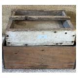 Vintage Wooden Toolbox & More
