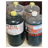(4) Containers of Propane