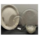Vintage Clear Glass Lot