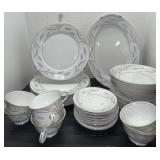 36 PC Valmont China; Royal Wheat Set