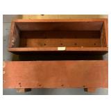 (2) Wooden Window Planters