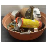 Mixed Lot; Planter; Garage Supplies