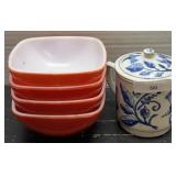 Vintage Milk Glass Pyrex Bowls & More