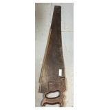 26' 1940's Disston Hand Saw