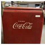 Vintage Metal Coca-Cola Cooler; Action MFG