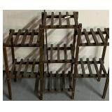 Wooden Plant Stand; 31*9*28