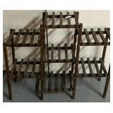 Wooden Plant Stand; 31*9*28
