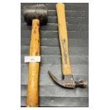 (2) Hammers; Sledge Hammer / Claw