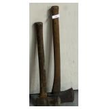 (2) Hand Held Axes